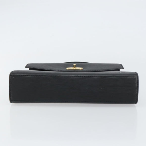 LOUIS VUITTON Epi Malesherbes Hand Bag Black M52372 LV Auth mr1661