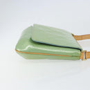 LOUIS VUITTON Monogram Vernis Thompson Street Bag Baby Blue M91009 Auth mr1664-3