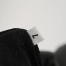 PRADA Studs Tote Bag Leather Black Silver Auth mr1666-12