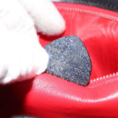 CELINE Hand Bag Leather Black Gold Auth mr1667V-23