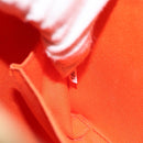 PRADA Basket Bag Wicker Leather White Beige Silver Auth mr1668SAM-26