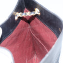 CHANEL Matelasse Chain Tote Bag Leather Black Gold CC Auth mr1675-18