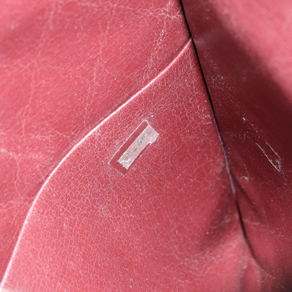 CHANEL Matelasse Chain Tote Bag Leather Black Gold CC Auth mr1675