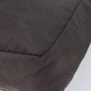 PRADA Tote Bag Nylon Gray Silver Auth mr1678-8