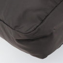 PRADA Tote Bag Nylon Gray Silver Auth mr1678-15