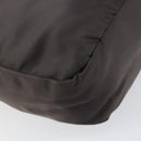 PRADA Tote Bag Nylon Gray Silver Auth mr1678-17