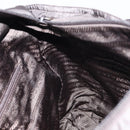 PRADA Tote Bag Nylon Gray Silver Auth mr1678-20
