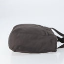 PRADA Tote Bag Nylon Gray Silver Auth mr1678-3