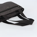 PRADA Tote Bag Nylon Gray Silver Auth mr1678-7