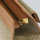CELINE Macadam Canvas Tote Bag PVC Beige Auth mr1679-19