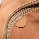 CELINE Macadam Canvas Tote Bag PVC Beige Auth mr1679-12