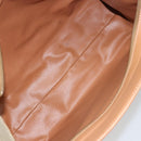 CELINE Macadam Canvas Tote Bag PVC Beige Auth mr1679-9