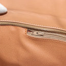 CELINE Macadam Canvas Tote Bag PVC Beige Auth mr1679-22
