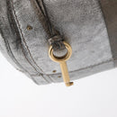 Chloe Paddington Hand Bag Leather Beige Silver gold Auth mr1682-14