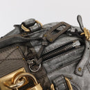Chloe Paddington Hand Bag Leather Beige Silver gold Auth mr1682-17