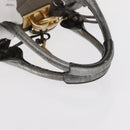 Chloe Paddington Hand Bag Leather Beige Silver gold Auth mr1682-7