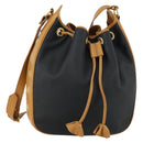 SAINT LAURENT Shoulder Bag Leather Brown Auth mr1683-1