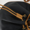 SAINT LAURENT Shoulder Bag Leather Brown Auth mr1683-14