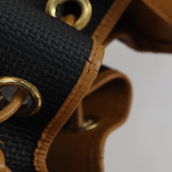 SAINT LAURENT Shoulder Bag Leather Brown Auth mr1683