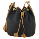 SAINT LAURENT Shoulder Bag Leather Brown Auth mr1683-2