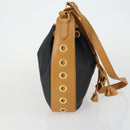 SAINT LAURENT Shoulder Bag Leather Brown Auth mr1683-5