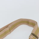 GUCCI GG Canvas Sherry Line Shoulder Bag Beige Gold 181092 Auth mr1685-8