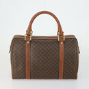 CELINE Macadam Canvas Bag PVC 3 Set Brown Auth mr1693-10