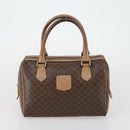CELINE Macadam Canvas Bag PVC 3 Set Brown Auth mr1693-16