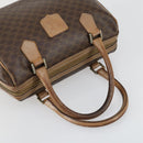 CELINE Macadam Canvas Bag PVC 3 Set Brown Auth mr1693-19