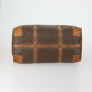 CELINE Macadam Canvas Bag PVC 3 Set Brown Auth mr1693-7