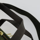 LOUIS VUITTON Monogram Mini mini claudine Boston Bag Khaki MB0082 LV Auth mr1701-14