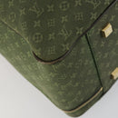LOUIS VUITTON Monogram Mini mini claudine Boston Bag Khaki MB0082 LV Auth mr1701-10