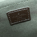 LOUIS VUITTON Monogram Mini mini claudine Boston Bag Khaki MB0082 LV Auth mr1701-22