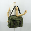 LOUIS VUITTON Monogram Mini mini claudine Boston Bag Khaki MB0082 LV Auth mr1701-25