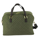 LOUIS VUITTON Monogram Mini mini claudine Boston Bag Khaki MB0082 LV Auth mr1701-2
