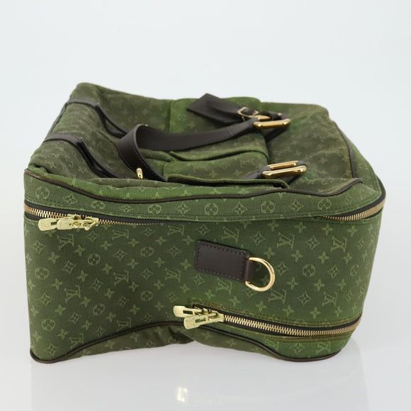 LOUIS VUITTON Monogram Mini mini claudine Boston Bag Khaki MB0082 LV Auth mr1701