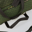 LOUIS VUITTON Monogram Mini mini claudine Boston Bag Khaki MB0082 LV Auth mr1701-9