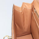 CELINE Macadam Canvas Hand Bag PVC Leather Brown Gold Auth mr1708A-20