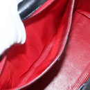 CELINE Hand Bag Leather Black Gold Auth mr1710-22