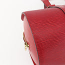 LOUIS VUITTON Epi Soufflot Hand Bag Red M52227 LV Auth mr1713-15