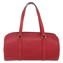 LOUIS VUITTON Epi Soufflot Hand Bag Red M52227 LV Auth mr1713-2