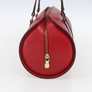 LOUIS VUITTON Epi Soufflot Hand Bag Red M52227 LV Auth mr1713-3