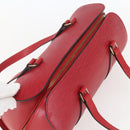 LOUIS VUITTON Epi Soufflot Hand Bag Red M52227 LV Auth mr1713-6