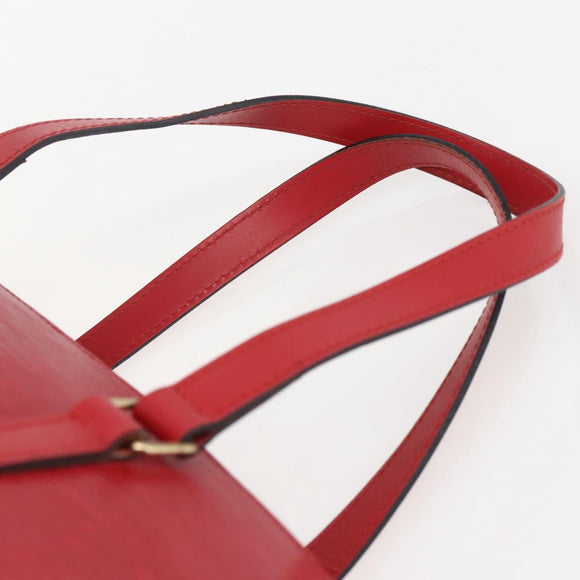 LOUIS VUITTON Epi Soufflot Hand Bag Red M52227 LV Auth mr1713