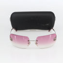 CHANEL Sunglasses plastic Pink 4017-D CC Auth mr1714V-11