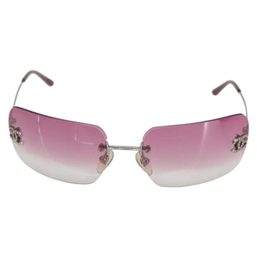 CHANEL Sunglasses plastic Pink 4017-D CC Auth mr1714V - 0