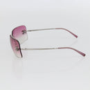 CHANEL Sunglasses plastic Pink 4017-D CC Auth mr1714V-5