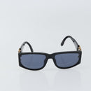 CHANEL Sunglasses plastic Black CC Auth mr1715-2