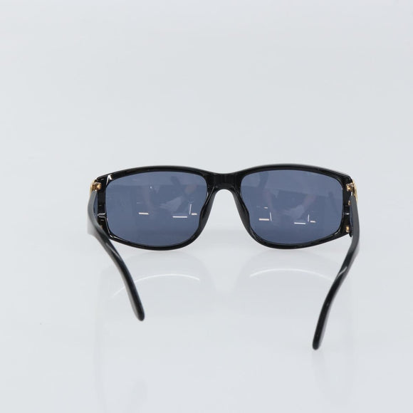 CHANEL Sunglasses plastic Black CC Auth mr1715