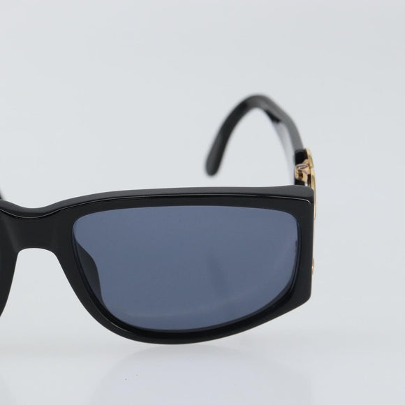 CHANEL Sunglasses plastic Black CC Auth mr1715